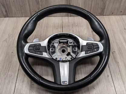 17-23 OEM BMW G12 G30 530 540 M550 M SPORT Steering Wheel Assembly 8008179