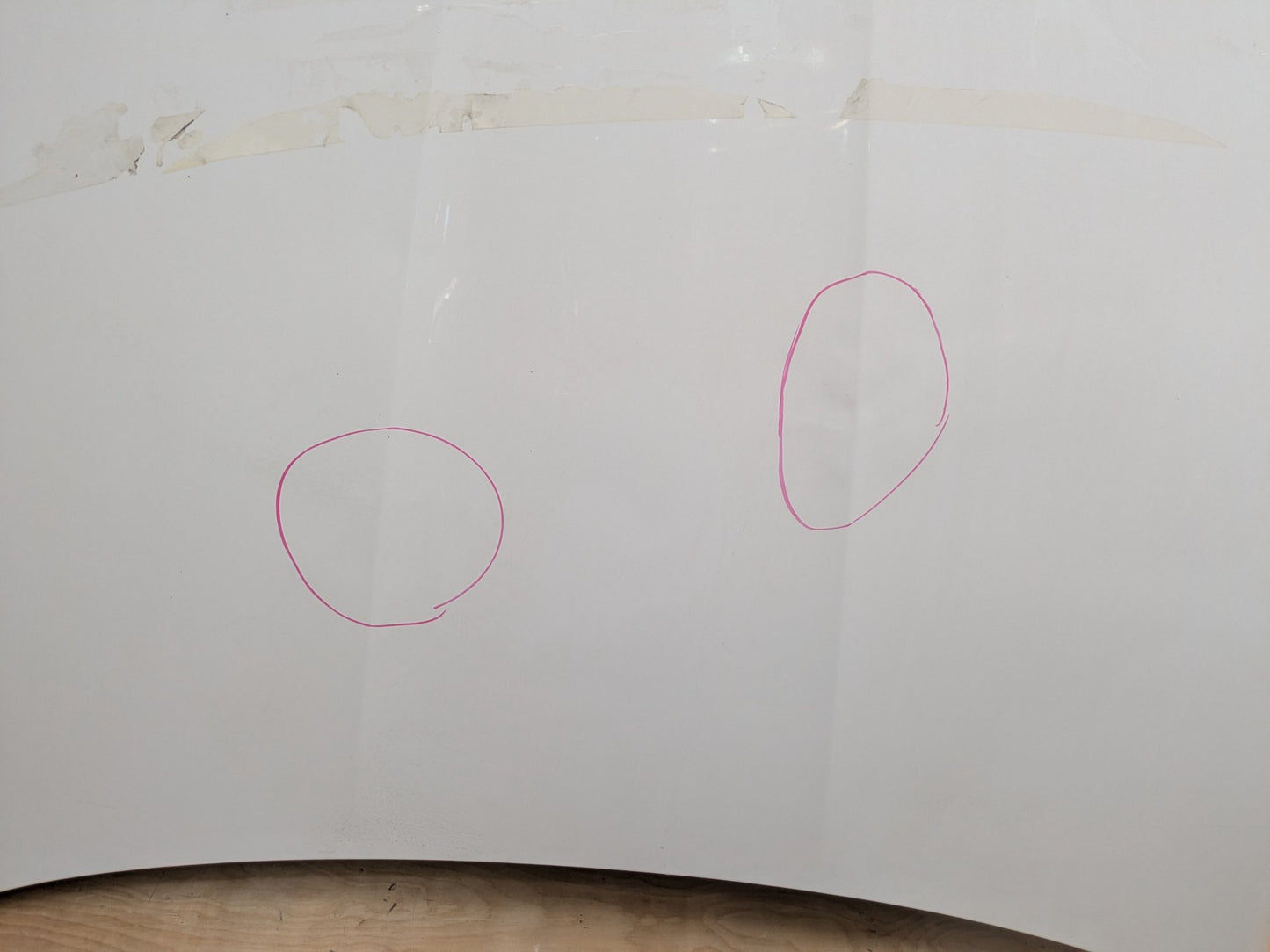 2006-2011 BMW 328i E90 Hood Bonnet Shell Panel White 300