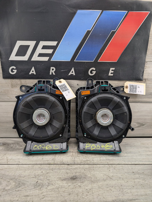 16-19 OEM BMW G30 G12 F90 Front Left Sub Subwoofer Audio Speaker Harman Kardon