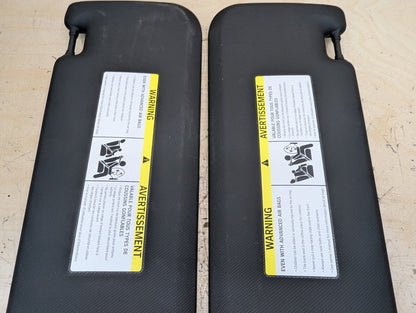 18-21 OEM BMW G01 G02 F97 F98 Right Passenger Side Sun Visor Anthracite Black