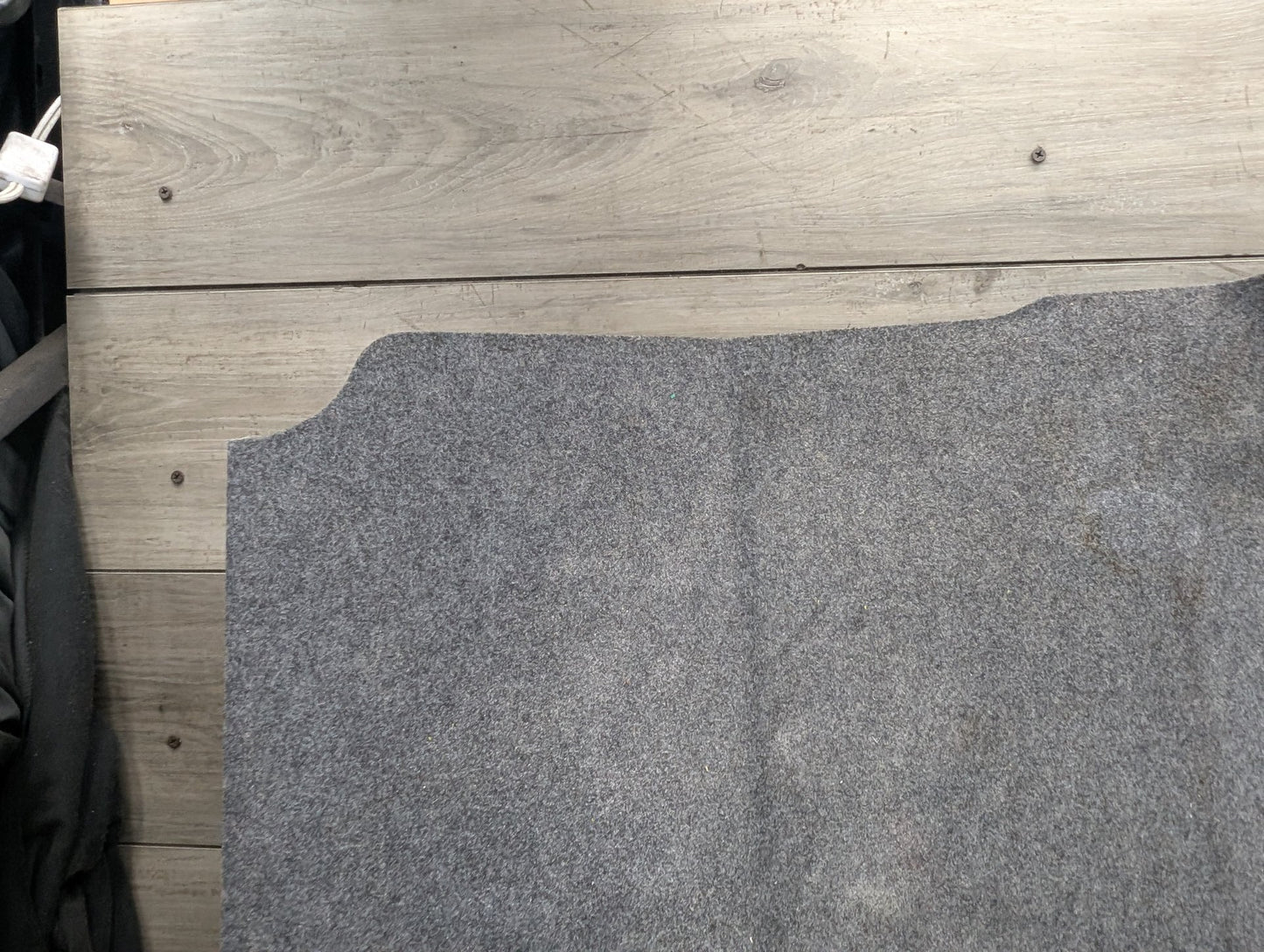 07-13 OEM BMW E93 328 335 Rear Trunk Floor Mat Carpet Cargo Cover Gray