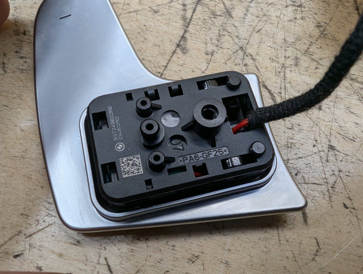 2019-2026 BMW X5 G05 Left Driver Steering Wheel Paddle Shifter 9372496 OEM