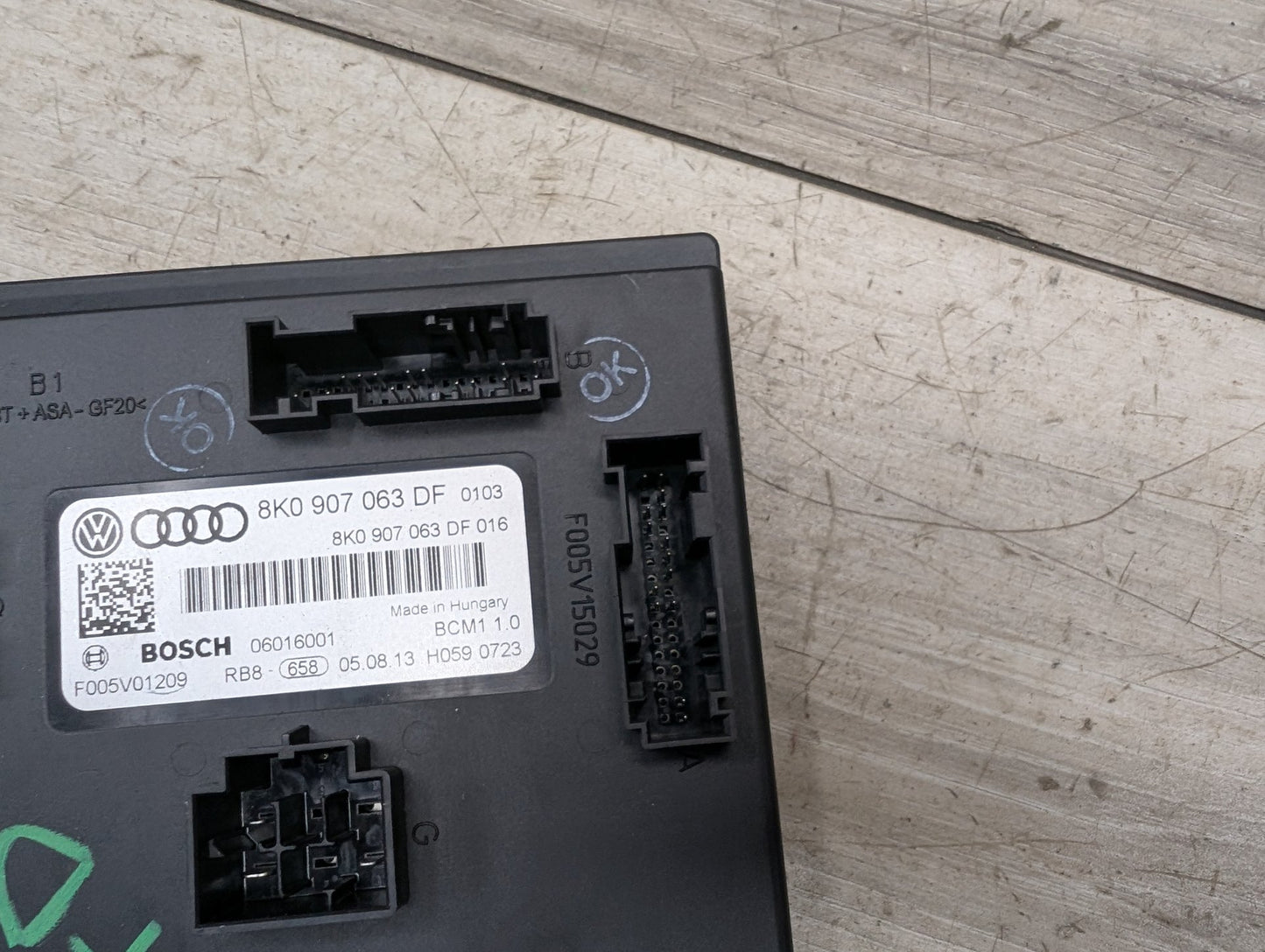 2009 - 2017 Audi Q5 8R BCM Body Control Module 8K0907063DF EA888
