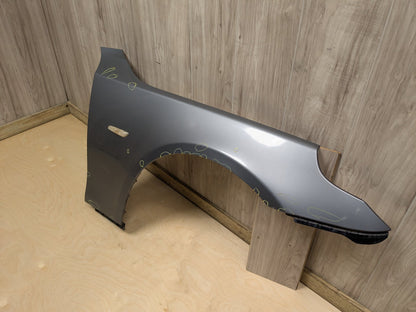 04-10 BMW E60 Front Right Passenger Fender Panel Grey A52