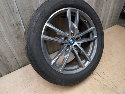 OEM BMW G01 G02 X3 X4 Wheel Rim 19x7.5 ET32 LM Rad Doppelspeiche Style 698M