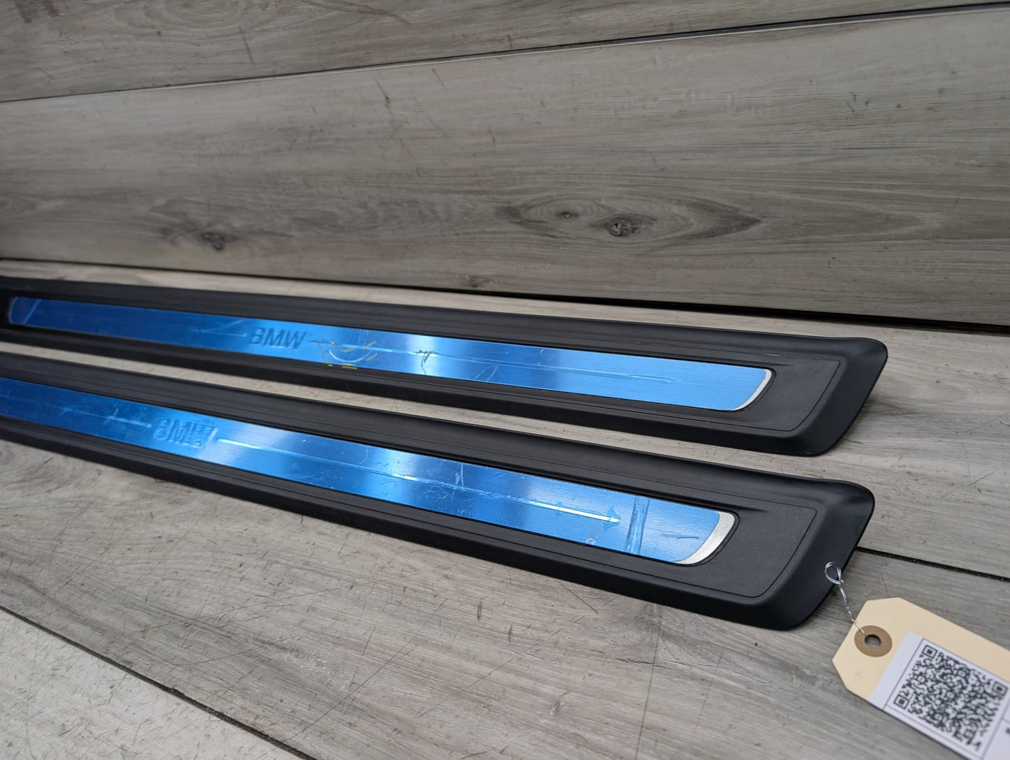 2021-2026 BMW 430i G22 Front Left Right Scuff Plate Door Sill SET 7482719