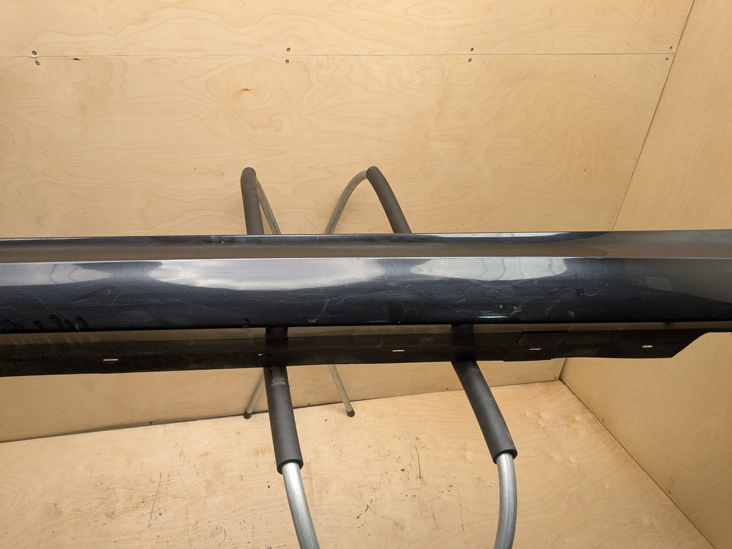 09-11 OEM BMW E90 335 Left Driver Side Skirt Rocker Panel Black 475