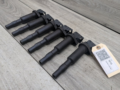 2014 BMW F10 535i Engine Motor Ignition Coil SET 8647689