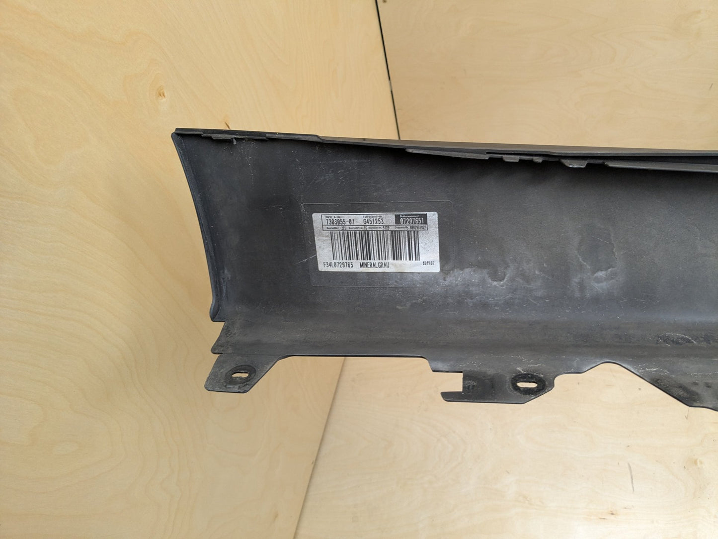 14-19 OEM BMW F34 335 340 GT Left Driver Side Skirt Rocker Panel Grey B39
