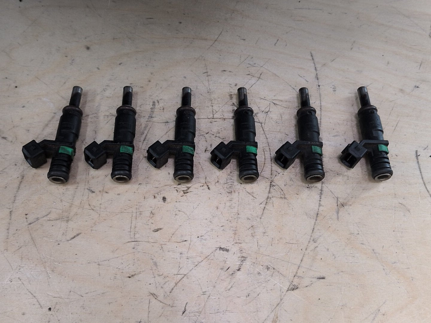 2007-2013 BMW E93 328i N51B30M0 Engine Motor Injector SET 7531634
