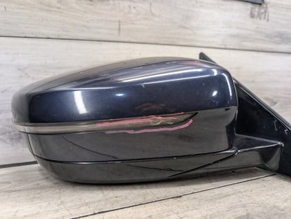 NOTE* OEM BMW G30 540 M550 Right Passenger Side Mirror Blind Spot SHADOW GLOSS