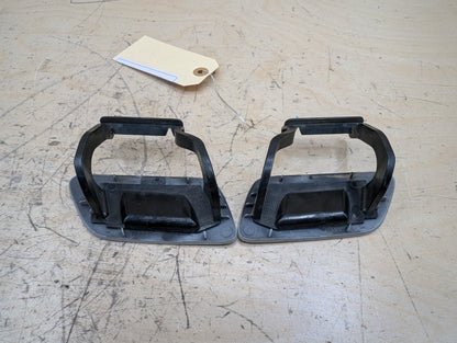 2011-2017 Audi RS5 8T Front Left Right Bumper Headlight Washer Nozzle Insert Covers SET 8T0955635