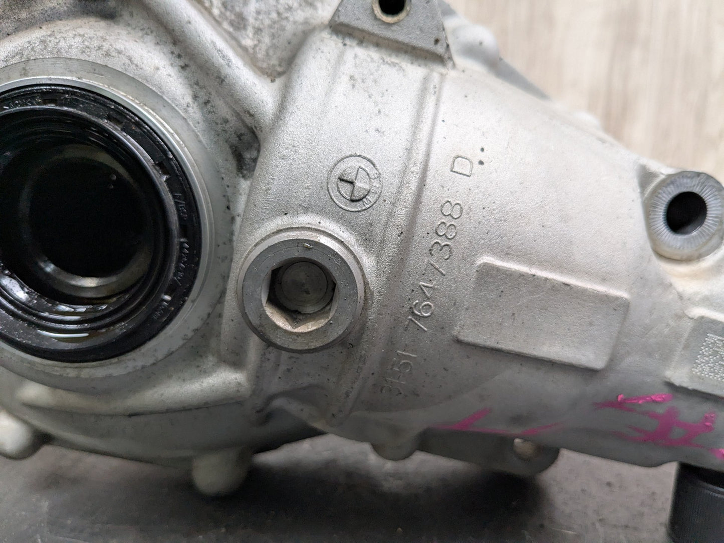 16-19 OEM BMW G12 750 B7 G30 M550 Front Differential Axle Carrier Ratio 2.81 K