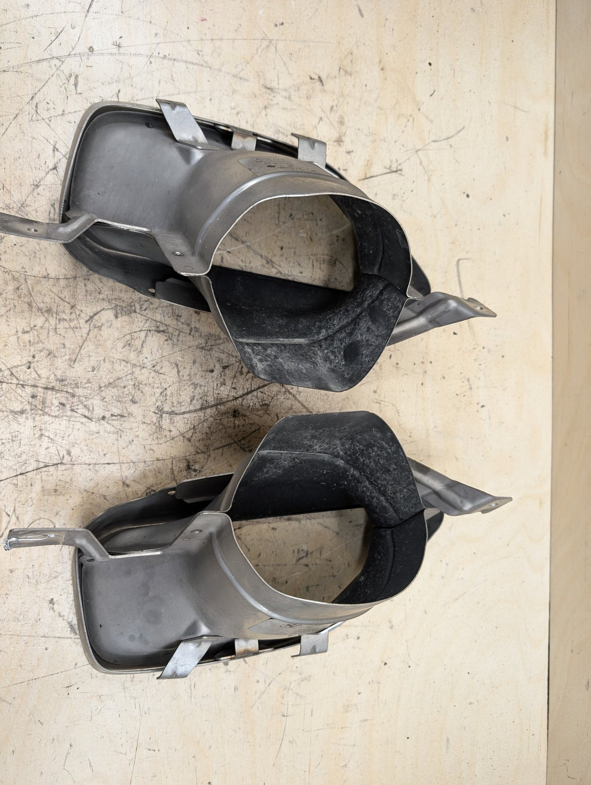 2019-2026 BMW M340i G20 Rear Left Right Exhaust Muffler Tips SET 2760587 OEM