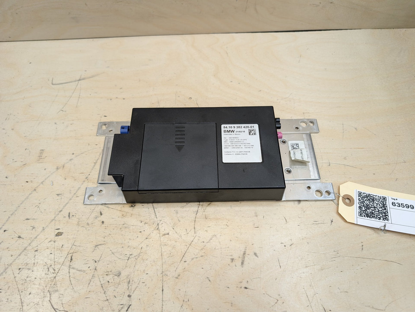 2012-2018 BMW 320i F30 Bluetooth Module 9382420