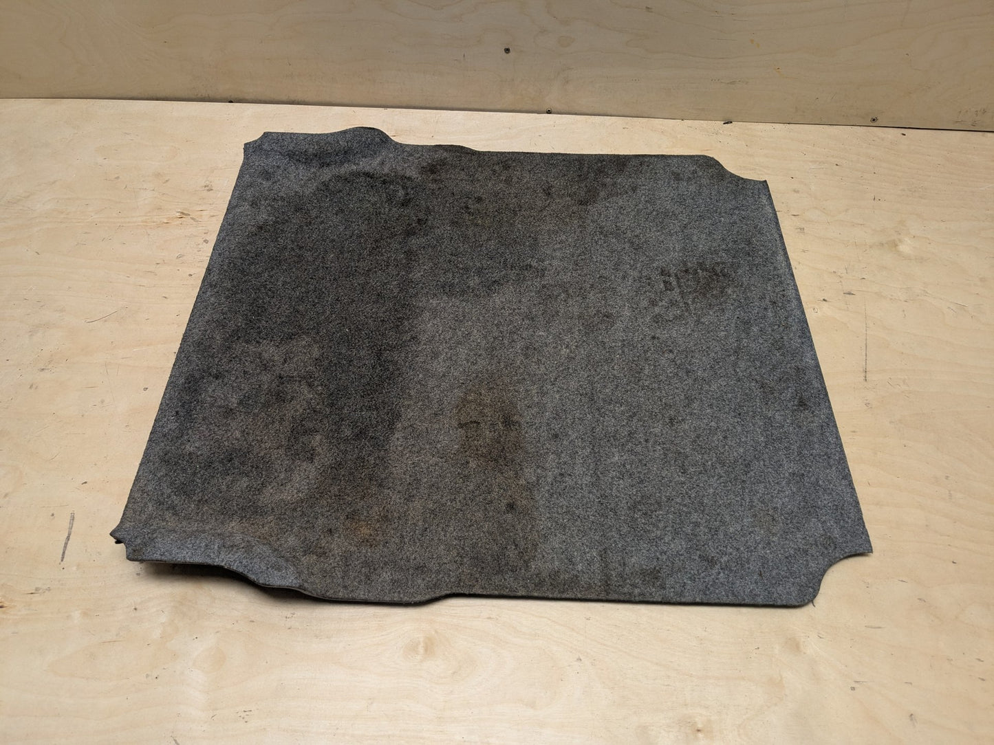 07-13 OEM BMW E93 328 335 Rear Trunk Floor Mat Carpet Cargo Cover Gray