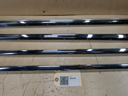 2016-2022 BMW 750i G12 Front Rear Left Right Exterior Door Trim Molding SET 7364354