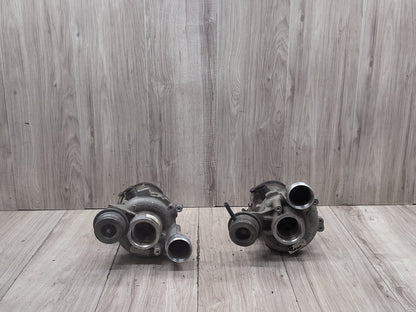 OEM BMW F06 F10 F12 F13 F85 F86 M5 M6 X5M Engine S63 Turbos Turbocharger SET 97K