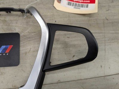19-25 OEM BMW G05 G06 X5 X6 Steering Wheel Decor Trim Bezel Cover
