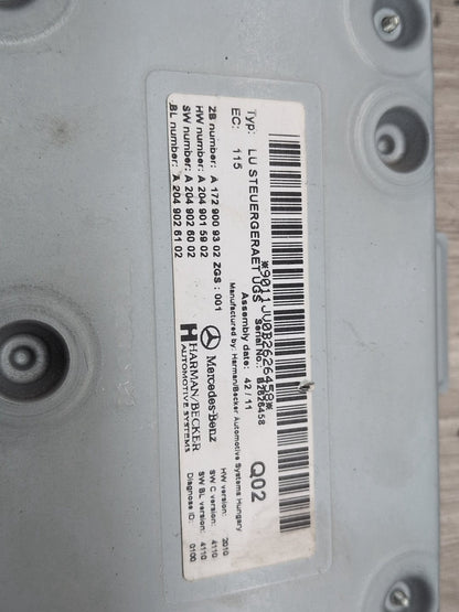 2009-2012 OEM Mercedes-Benz E550 W212 Communication Interface Cntrol Module