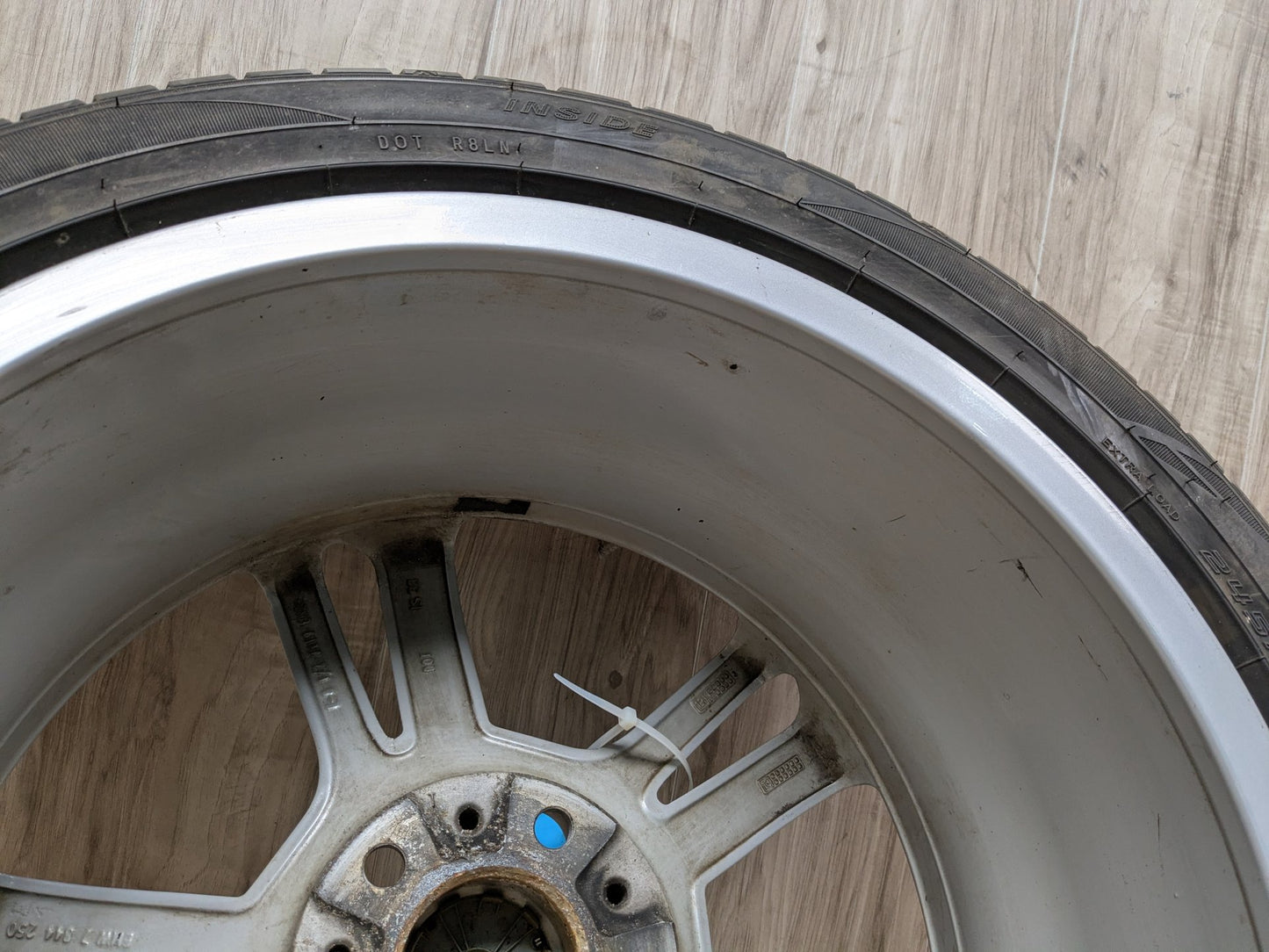 11-18 OEM BMW F25 F26 X3 X4 Wheel Rim 8,5JX19 ET:38 M Double Spoke 369 - 7844250