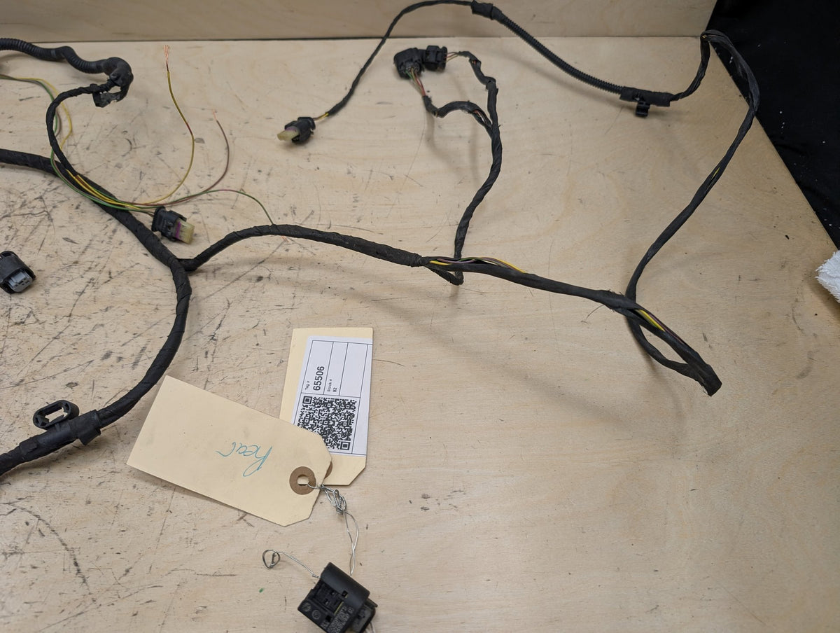 2010-2017 BMW 535i GT xDrive F07 Rear Bumper PDC Parking Sensor Wiring Wire Harness 9336380 OEM