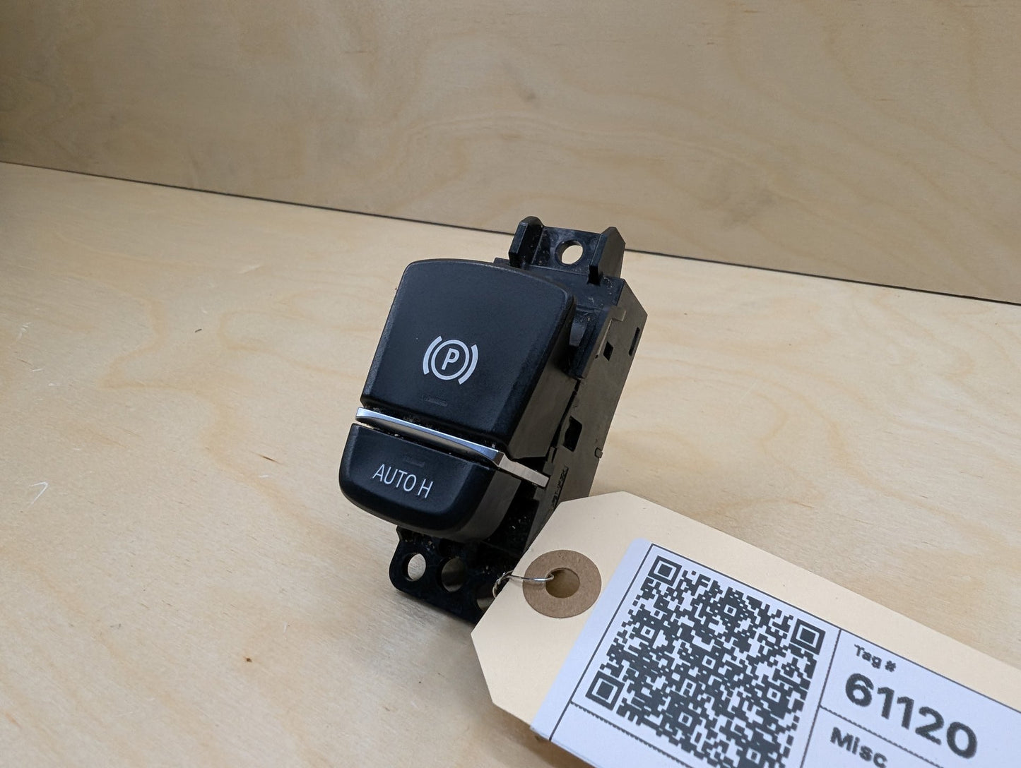 OEM BMW F90 M5 G30 G01 X3 G02 X4 F97 F98 Parking Brake Auto Hold Switch BLACK