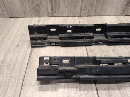 2011-2016 BMW M5 F10 Left Driver Side Rocker Panel Brackets SET 7184777 OEM