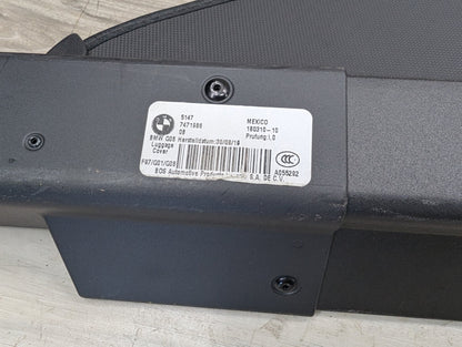 OEM BMW G01 F97 X3 X3M Rear Trunk Luggage Cover Trim Sun Shade Blind Roller