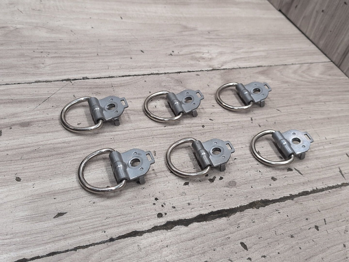 2009-2012 Mercedes-Benz E550 W212 Rear Trunk Cargo Net Clasp Rings SET A2048602114 OEM