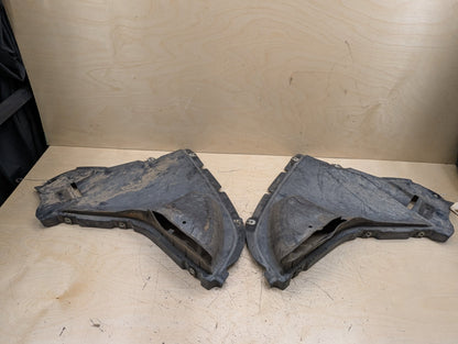 2016-2022 BMW 750i G12 Front Left Right Bumper Mud Flaps SET 7347024