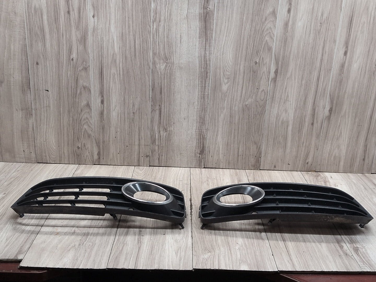 2008-2017 Audi S5 8T Front Left Right Center Bumper Cover Grilles SET 8t0807682D OEM