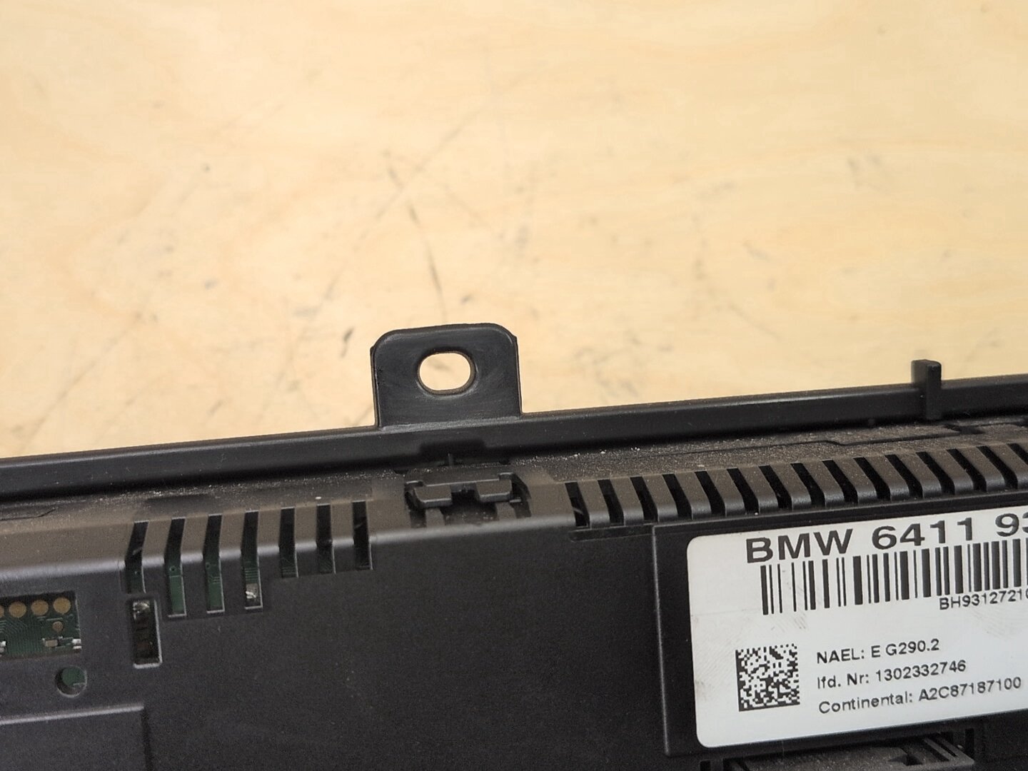 2011-2016 BMW X3 F25 Front AC Heater Climate Control Switch 9312721
