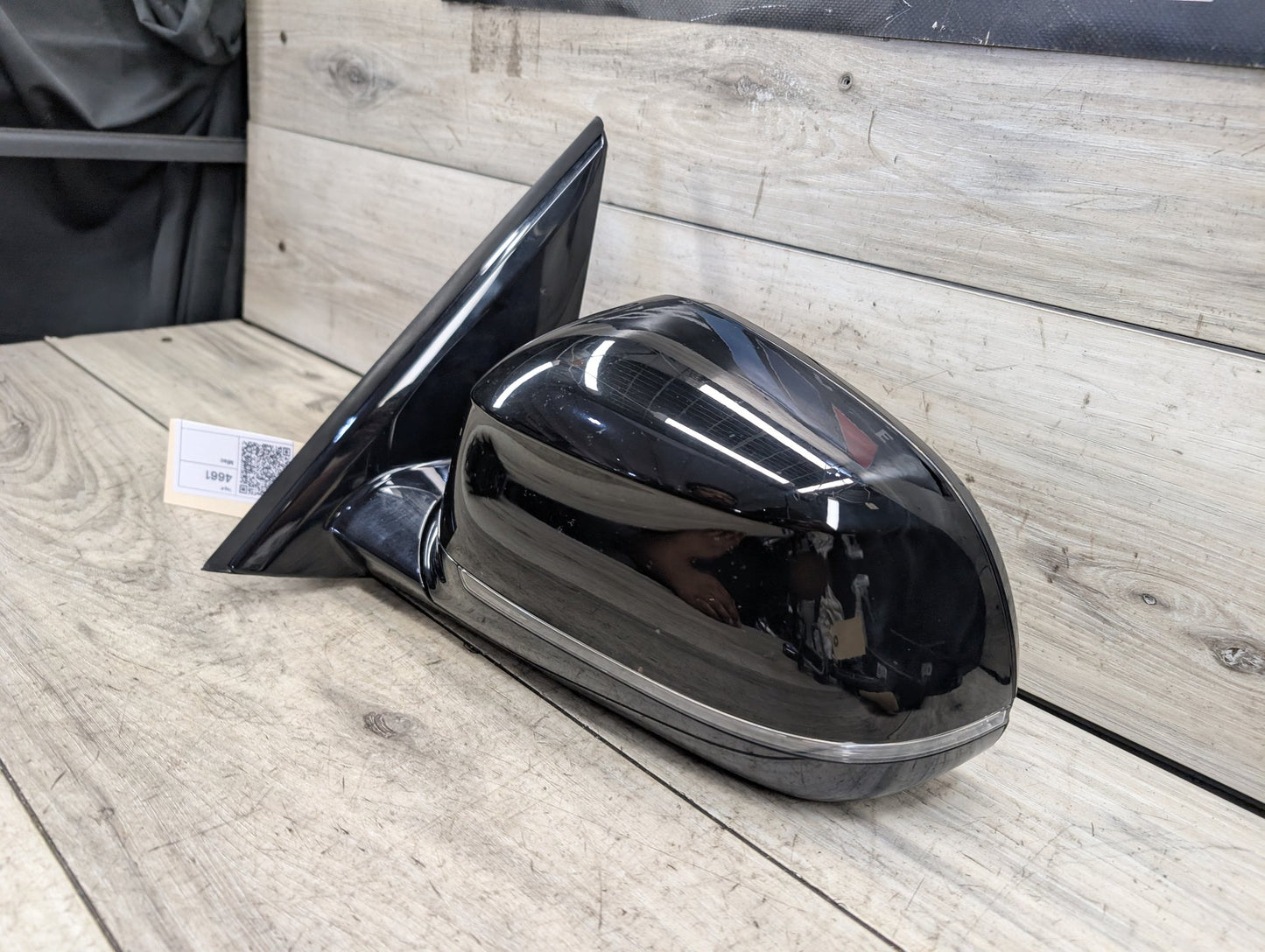 18-24 OEM BMW G01 X3 Left Driver Side Mirror Heated Memory Auto Dip SHADOW GLOSS