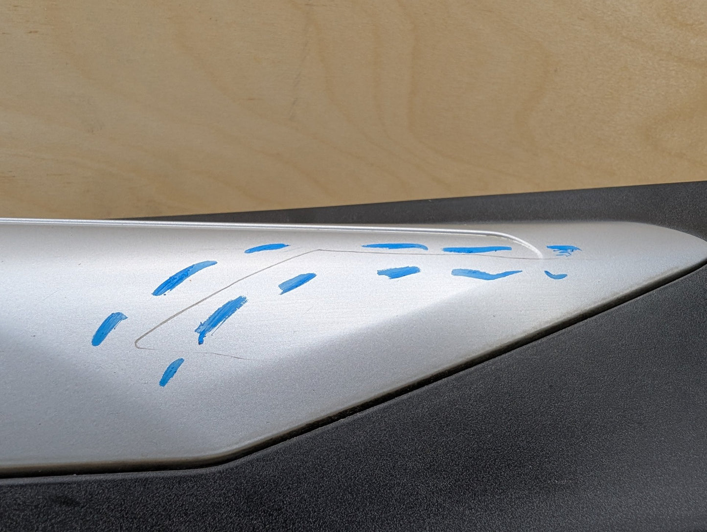 18-24 OEM BMW G01 G02 X3 X4 Rear Left Driver Side Lower Door Trim Molding