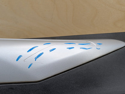 18-24 OEM BMW G01 G02 X3 X4 Rear Left Driver Side Lower Door Trim Molding