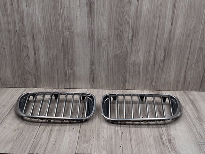 16-19 OEM BMW G11 G12 740 750 Front Left Right Upper Bumper Kidney Grilles SET