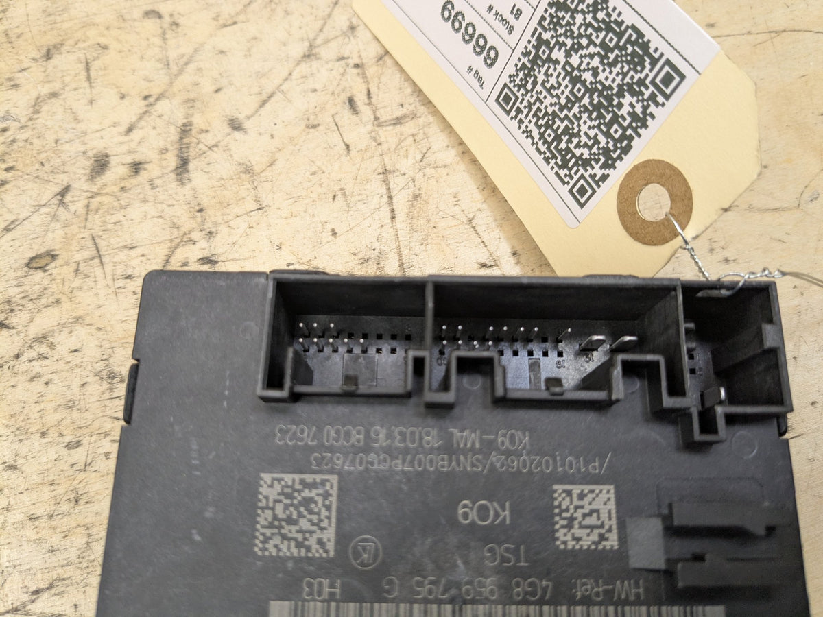 2012-2018 Audi A6 C7 Rear Right Passenger Door Control Module 4G8959795J OEM