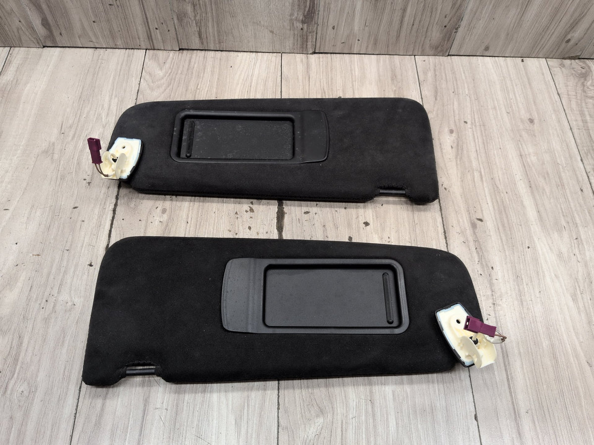 2011-2016 BMW M5 F10 Front Left Right Sun Visor SET 8038109 OEM