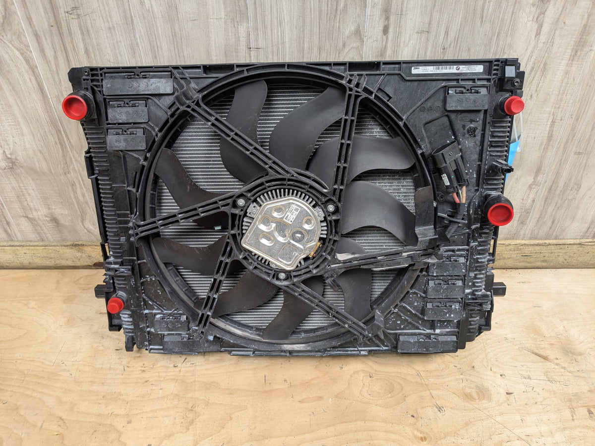 19-26 BMW M440 M340i G20 Radiator Cooling Condenser Fan 850w Shroud Assembly SET