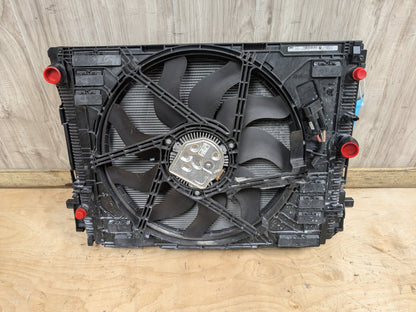 19-26 BMW M440 M340i G20 Radiator Cooling Condenser Fan 850w Shroud Assembly SET
