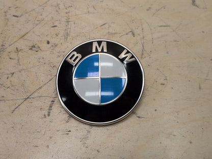 OEM BMW E82 E92 F02 F10 F22 F30 F44 F82 Rear Trunk Lid Round Emblem Logo 82MM