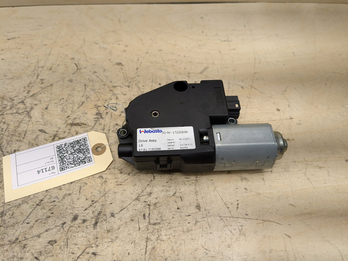 OEM BMW F02 F06 F10 F13 F16 F22 F30 F32 F36 F80 F82 Sunroof Glass Motor Drive