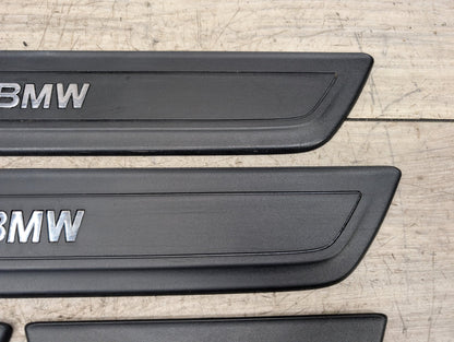 2011 - 2017 BMW X3 F25 Front Rear Left Right Scuff Plate Door Sill SET 7205811 N20B20A