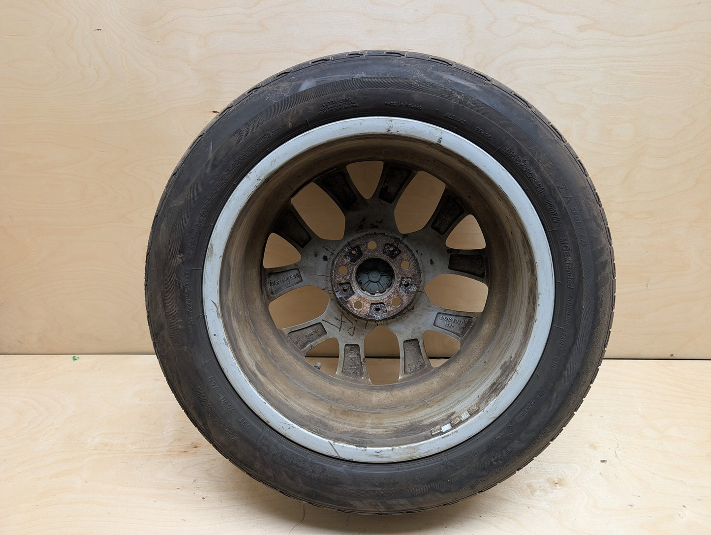 07-13 OEM BMW X5 E70 Wheel Rim 19x9 ET:48 LA Star Spoke Style 334