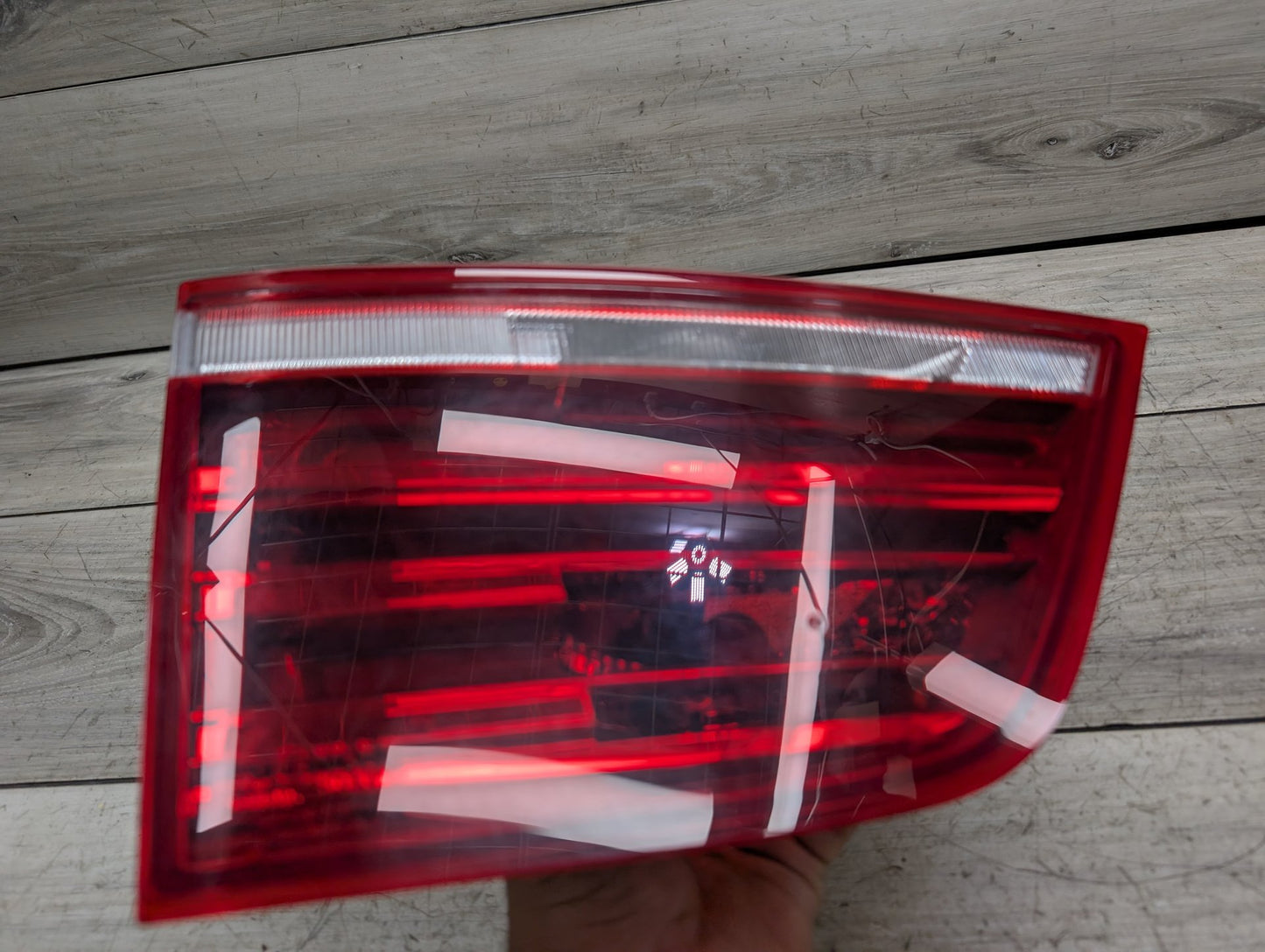 11-17 OEM BMW F25 X3 Rear Left Driver Side Halogen Inner Tail Light
