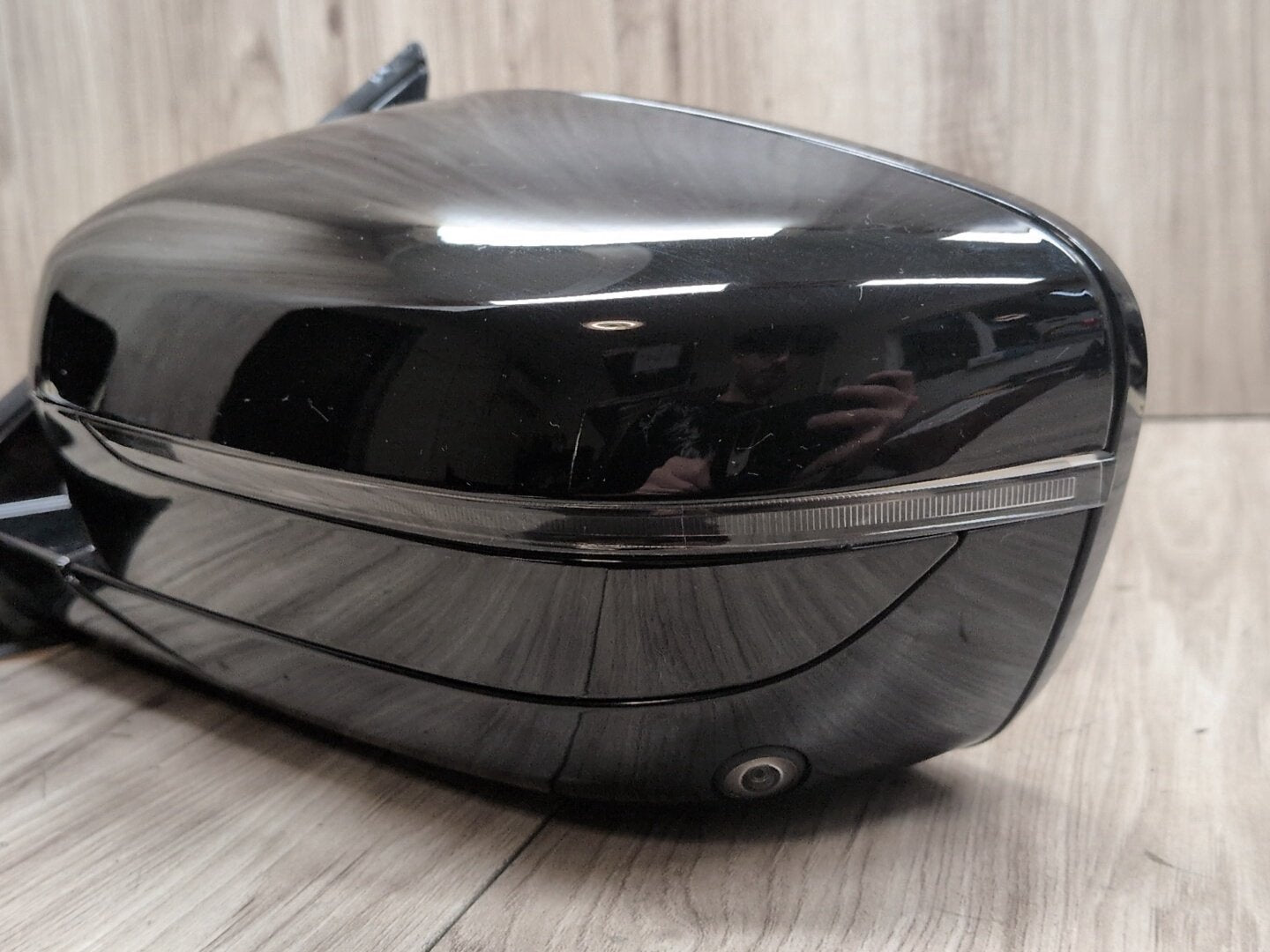 19-25 OEM BMW G20 330 M340 Left Driver Auto Dip Blind Spot Side Mirror w/ Camera