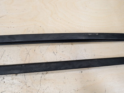 2012-2018 BMW 320i F30 Front Left Right Side Windshield Drip Trim Molding SET 7258187