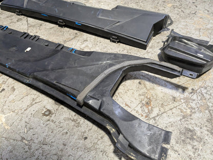 2008-2013 BMW 135i E88 Left Right Side Cowl Covers SET 6925018 OEM
