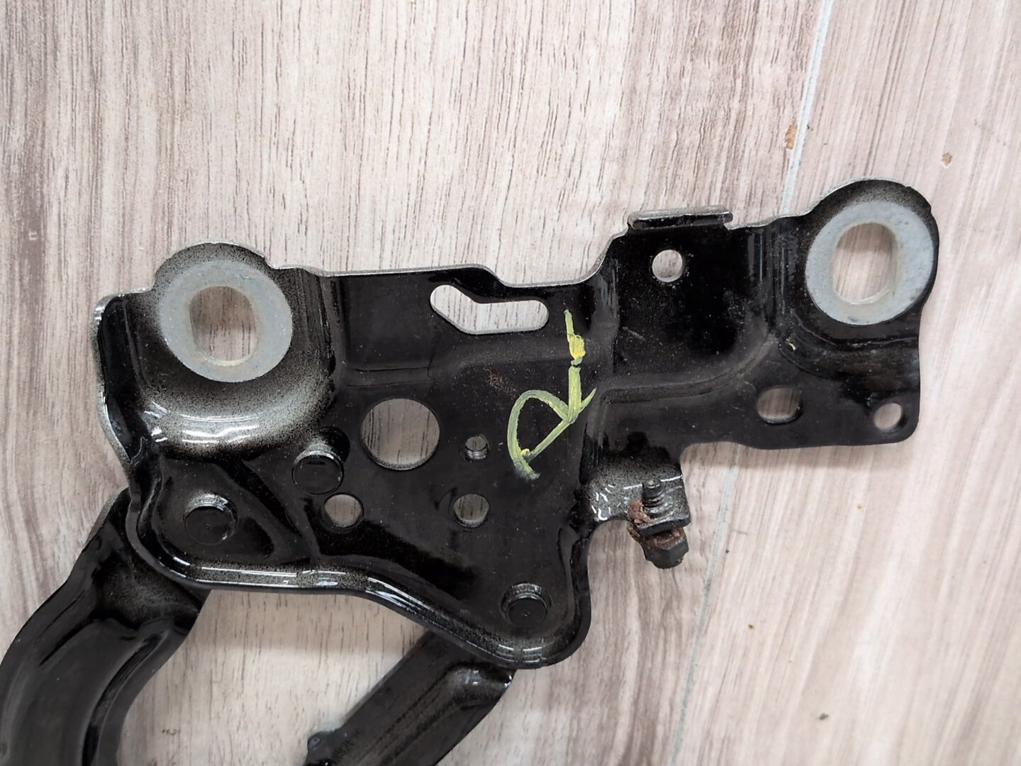 19-24 OEM BMW G20 Front Left Right Bonnet Hood Hinges Black Pair SET